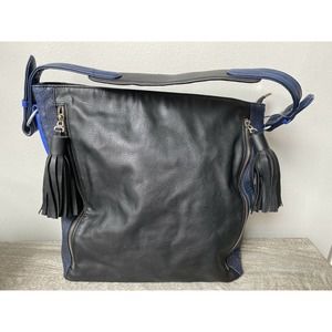 VEGGANI Philadelphia Vegan Leather Purse Blue